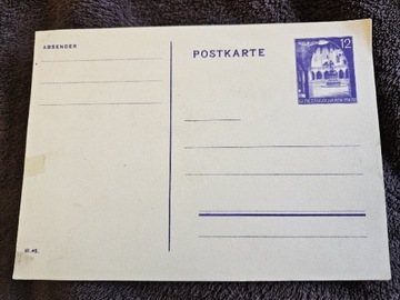 Karta pocztowa Generalna Gubernia 
