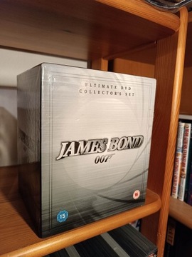 KOLEKCJA DVD JAMES BOND 007 22 FIMY.