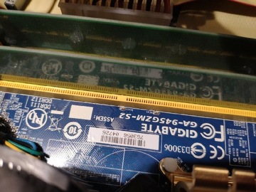 Płyta główna Gigabyte GA-945GZM-S2 + procesor+RAM