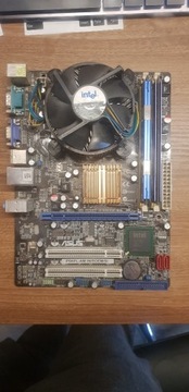 Płyta główna ASUS P5KPL-AM + Procesor + RAM