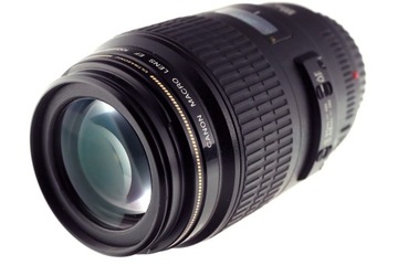 Canon EF 100mm Macro USM f/2.8 stan idealny filtr