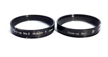 zestaw filtrów Close-Up Nikon Japan 52mm No1 No2