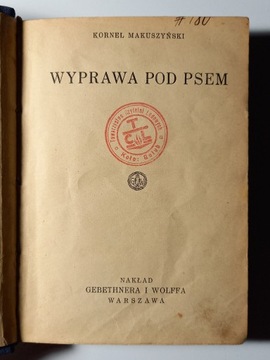 Wyprawa pod psem Kornel Makuszyński 1936