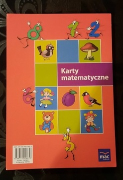 Karty Matematyczne plansze dla nauczyciela MAC