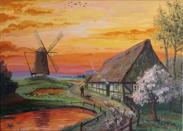 Obraz na płótnie 50x70cm, 2019