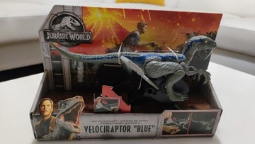 NOWY Jurassic World Velociraptor Blue dinozaur