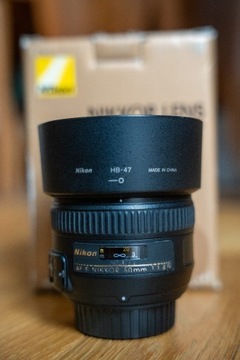 Obiektyw Nikon Nikkor 50 f1,4 G 
