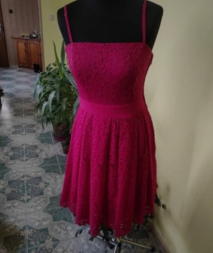 Sukienka damska różowa rozmiar M 38 