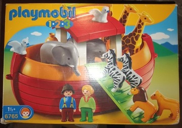 Playmobil 6765 łódź arka noego czerwona 18m+