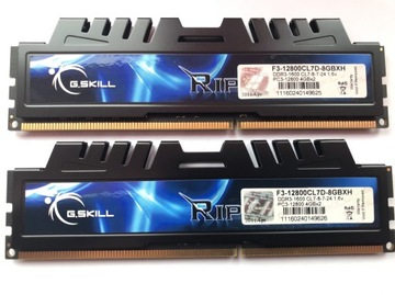 Zestaw 8GB GSKILL RIPJAWSX DDR3-1600 CL7