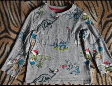 Bluzka bluzeczka koszulka dinozaury dino 98/104