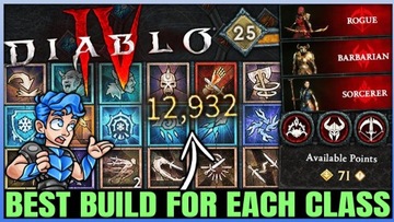 Diablo 4 IV Sezon 4 Build na zamówienie 900 ip +