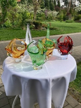 Koszyk żardiniera Bohemia Crystal Huta Egermann