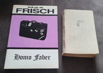 2 książki  "Homo Faber"  "Powiedzmy Gantenbein"