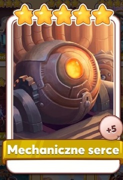 Mechaniczne serce coin master