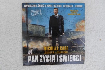 PAN ŻYCIA i ŚMIERCI -Nicolas Cage dvd kartonik