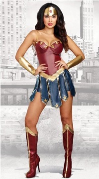 Kostium Wonder Woman DC roz S dostawa 24h