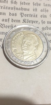 2 euro 2002 Hiszpania 