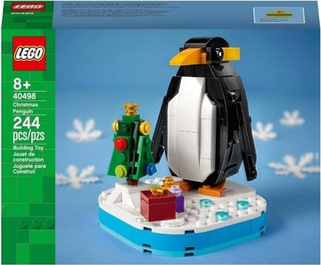 Bożonarodzeniowy pingwin LEGO 40498