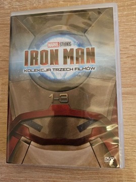 Iron Man trylogia Marvel film DVD