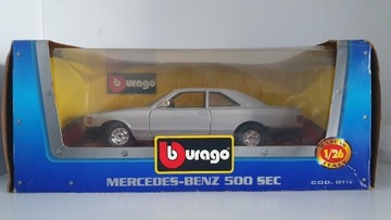 Mercedes Benz 500 SEC Bburago Burago 1:24 Italy