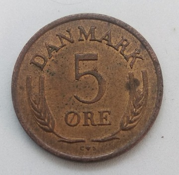 5 ore 1963 Dania Kr. Fryderyk IX