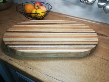 Taca drewniana deska do krojenia handmade