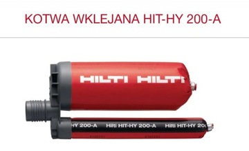 Kotwa mocujaca, chemiczna Hilti HIT-HY 200A