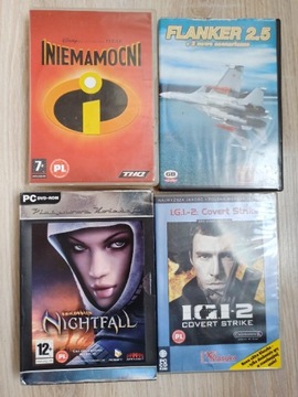 Gry PC IGI 2 Covert Strike flanker 2.5 Guild wars retro komputerowe stare