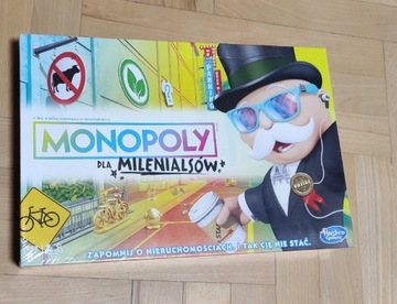 Gra planszowa monopoly dla milenialsów