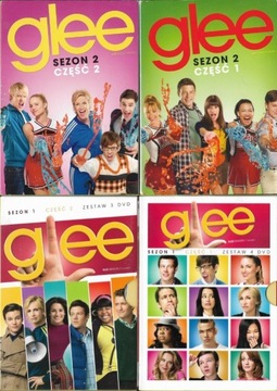 x Glee - sezon 1+2  14xDVD lektor i napisy PL