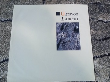 Ultravox -Lament wkładka z tekstami do Lp
