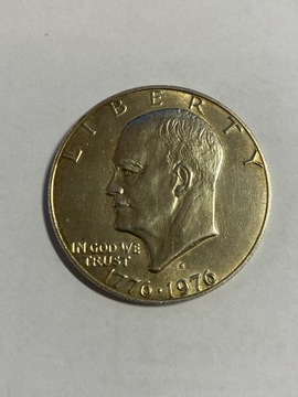 LIBERTY   1 $  1776-1976. srebro