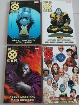New X-Men Grant Morrison 4, 5, 6, 8 / angielski