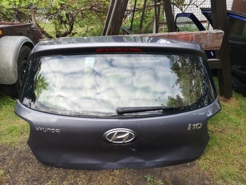 Klapa pokrywa bagażnika Hyundai I10 -19 kompletna uszkodzona