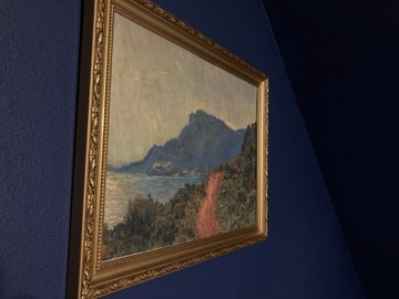 Claude Monet droga w Cap Martin