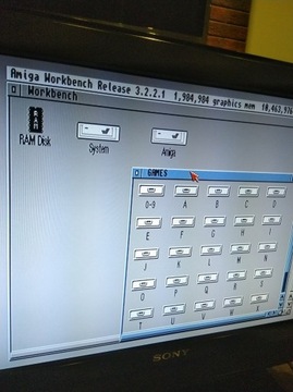 Monitor commodore amiga