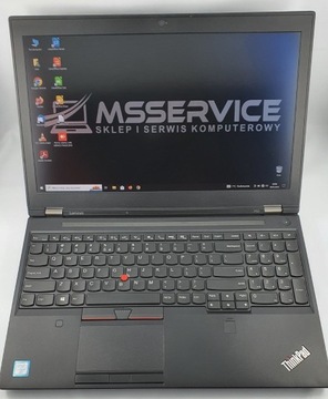 Lenovo ThinkPad P50 i7-6820HQ/16GB RAM/512/NVIDIA