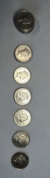 Ten Pence 1992, 1996, 1997, 2001, 2003, 2004, 2007
