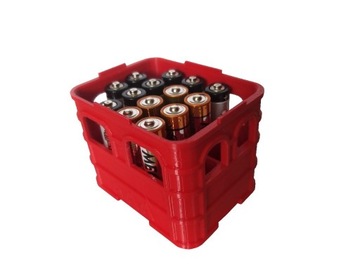 Organizer/pudełko na baterie AAA