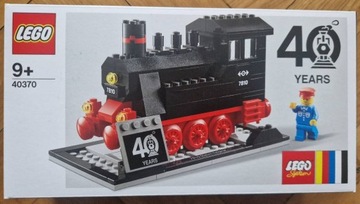 LEGO 40370 Promocyjne 40 lat pociągów LEGO