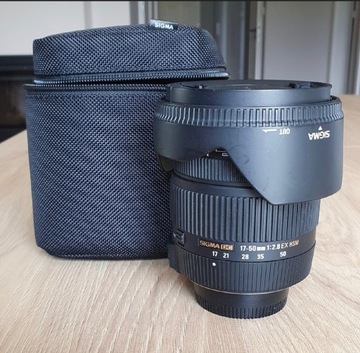 Obiektyw Sigma 17-50 mm f/2.8 EX DC OS do Nikon 