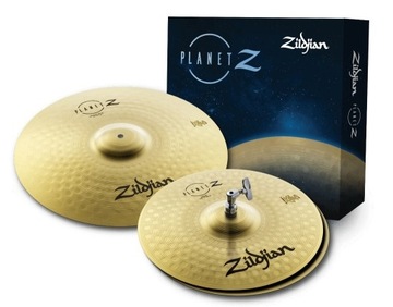 NOWY Zildjian Planet Z 14" Hi-Hat + 18" Crash Ride