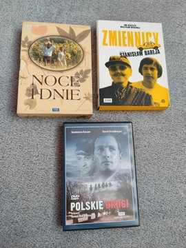 Trzy seriale DVD