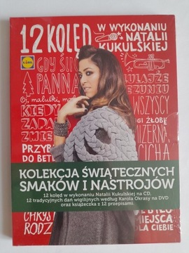 12 kolęd N. Kukulska / 12 dań K. Okrasa DVD i CD