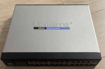 Switch Linksys SR224 2.0 10/100 24 porty