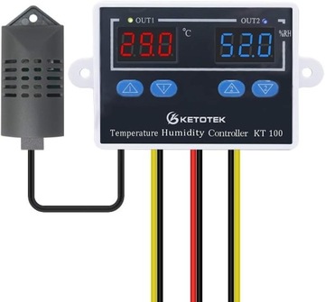 Cyfrowy regulator temperatury wilgotności