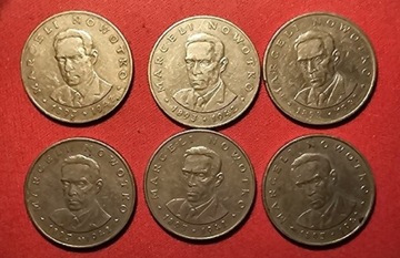 20 złotych PRL 1976 obiegowa Nowotko