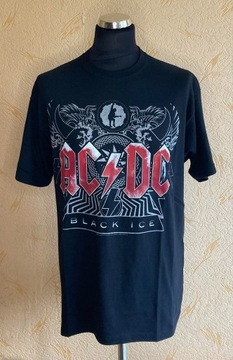 T-shirt ACDC Black Ice 2008 Roz. XL