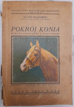 Pokrój Konia - Jan Grabowski- Toruń 1928 roku